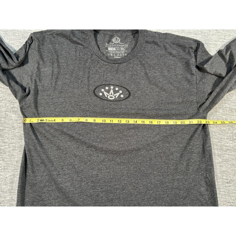 Scotty Cameron Shirt Mens Extra Large Grey Long Sleeve Private Reserve Golf - Picture 5 of 13